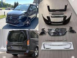 Mercedes-Benz V klasė for parts. V class amg 2025 facelift priekinio bamperio ir galini