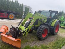 Claas Arion 440 su Claas front. krau, тракторы