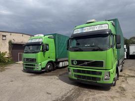 Volvo FH480 + pricep Krone, бортовые с шторами