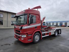 Scania P410 6X2, hooklift trucks
