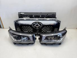 Maxus eDeliver 9 bumper reinforcement, lights, front grill