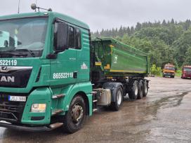 MAN TGX 18.500 su hidraulika, be miegamosios vietos