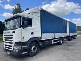 Scania R450, aizkaru / tentu