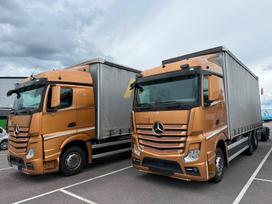 Mercedes-Benz Actros 2648L *2 units, dropside with curtains