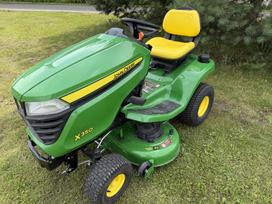 John Deere X350, садовые тракторы