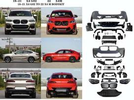 BMW X4 for parts. X4m g02 pilnas x4m komplektas su lempomis priekiu ir g