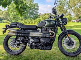 Triumph Scrambler 900cc, street / классические