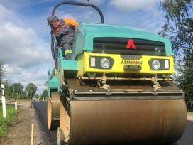 Ammann ARX 45-2 tandeminis vibrovolas, vibro technika
