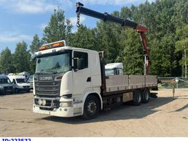 Scania R500 6x4 + crane HMFMF, crane trucks