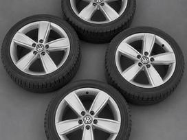 Volkswagen TIGUAN ORIGINALŪS RATLANKIAI, легкосплавные , R17