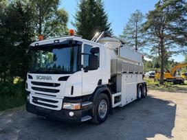 Scania P410 - STAINLESS STEEL TANK EU, sewage disposal trucks
