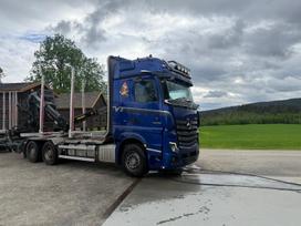 Mercedes-Benz ACTROS 2663, medienvežiai (miškavežiai)
