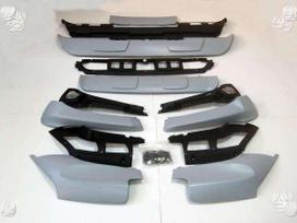 BMW X7 по частям. Bmw x5 e70 aerodynamic bodykit spoileriai tvirtinami