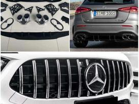 Mercedes-Benz A klasė dalimis. A45 w177 amg 2019 2020 modelio išmetimo komplektas k
