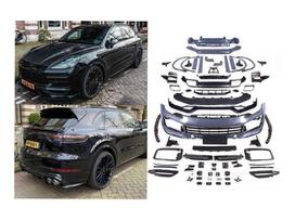 Porsche Cayenne for parts. Turbo techart apdailos komplektas pilnas priekini