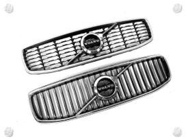 Volvo S90 по частям. Volvo s90 r design ir chrom groteles nuotraukose du g