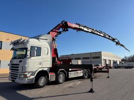 Scania G440, с краном