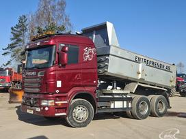 Scania R 560 6x4, pašizgāzēji