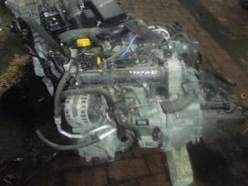 Renault Megane Tik variklis ir dėžė variklio kodas h5ff408