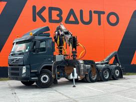 Volvo FM 410 8x4*4, с краном