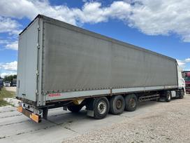 Kögel, dropside with tarpaulin