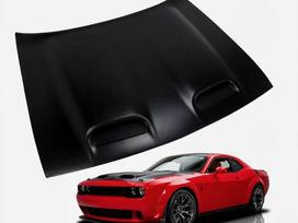 Dodge Challenger hood (front, rear)