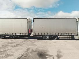 Volvo FH460, dropside with curtains