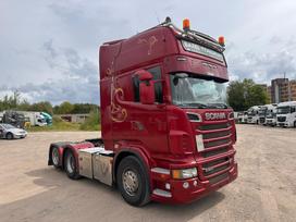 Scania R560, RETARDER, V8, 6×2,, 2 miegamosios vietos