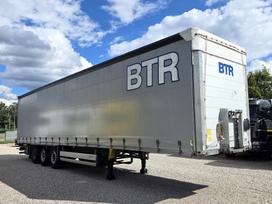 Schmitz SCS24 +Lifting axle, пологовые / тентовые