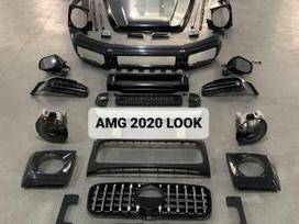 Mercedes-Benz G klasė for parts. G63 amg 2020 isvaizdos komplektas 3 foto uzdeta ant