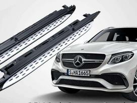Mercedes-Benz GLE klasė Benz gle ml w166 slenksciai aukstos kokybes plastmase ir aliumin