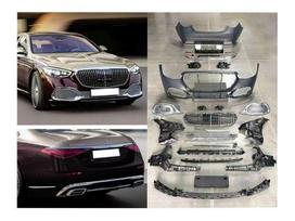 Mercedes-Benz S klasė for parts. Maybach w223 komplektas baltas su juodu realios foto
