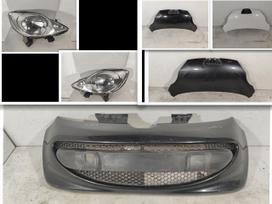Peugeot 107, 811700H030 811300H030, hood (front, rear), bumpers, lights
