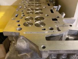 BMW M550, M50D, cylinder head