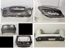 Jaguar E-Pace, J9C317D781A J9C313W029ED  J9C317F003C, hood (front, rear), bumpers, lights