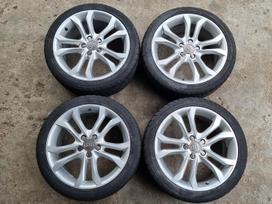Audi A-3 su geromis žiem.padangomis, lengvojo lydinio, R18