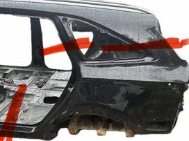 Kia Sorento lonžeronai (priekiniai, galiniai), stogas, stoglangis
