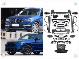BMW X3 X3m g01 nuo 2021 pilnas x3m komplektas su lempomis priekiu ir ga