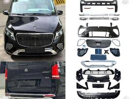 Mercedes-Benz V klasė по частям. V maybach facelift ir amg w447 priekinio bamperio ir g