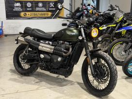 Triumph Scrambler 900cc, street / klasikiniai