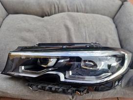 Bmw 3 serija dalimis. LED adaptyve zibintas