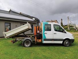 Mercedes-Benz Sprinter 513cdi, savivarčiai su kranu