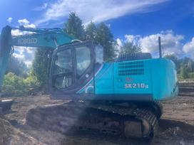 Kobelco SK210-LC10  su vartomu kaausu, excavator