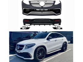 Mercedes-Benz GLE Coupe klasė по частям. Gle 63 coupe w292 bamperio ir difuzoriaus komplektas