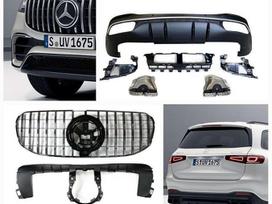 Mercedes-Benz GLS klasė dalimis. Gls63 amg x167 modelio išmetimo komplektai ir groteles
