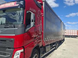 Volvo FH500+Fruehauf iz FR,naxoditsa v Germaniji, curtain / tarpaulin trucks