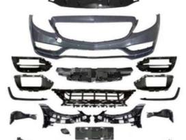Mercedes-Benz C klasė for parts. C63 coupe 2019 2020 bamperio ir difuzoriaus komplektas
