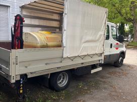 Iveco Daily 70C18 Mokomasis, dropside trucks with tarpaulin