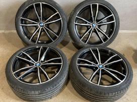 BMW 3 serija Bmw g20 ratai r19 skirtingu plociu