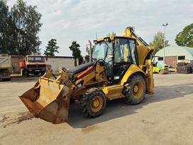 Caterpillar 428E, excavator loader